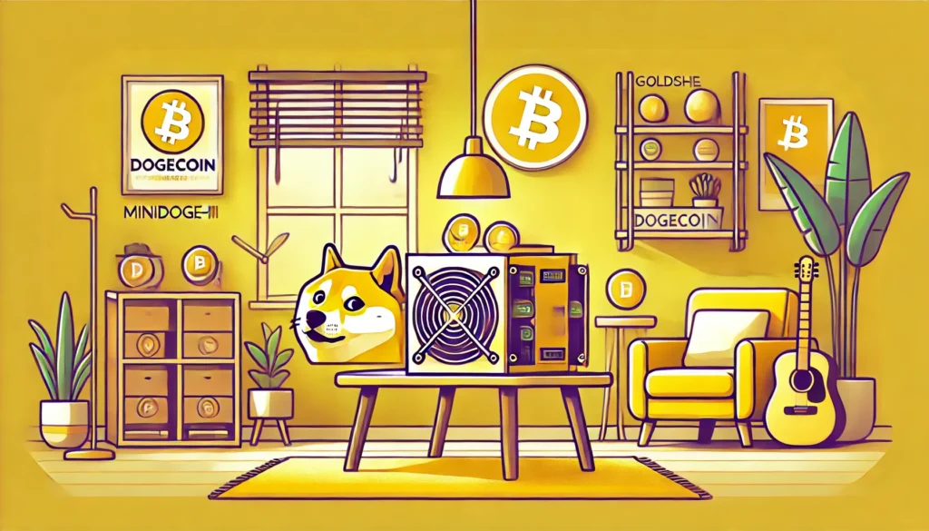 The most suitable Dogecoin mining machine for home mining, Goldshell MINIDOGE-Ⅲ