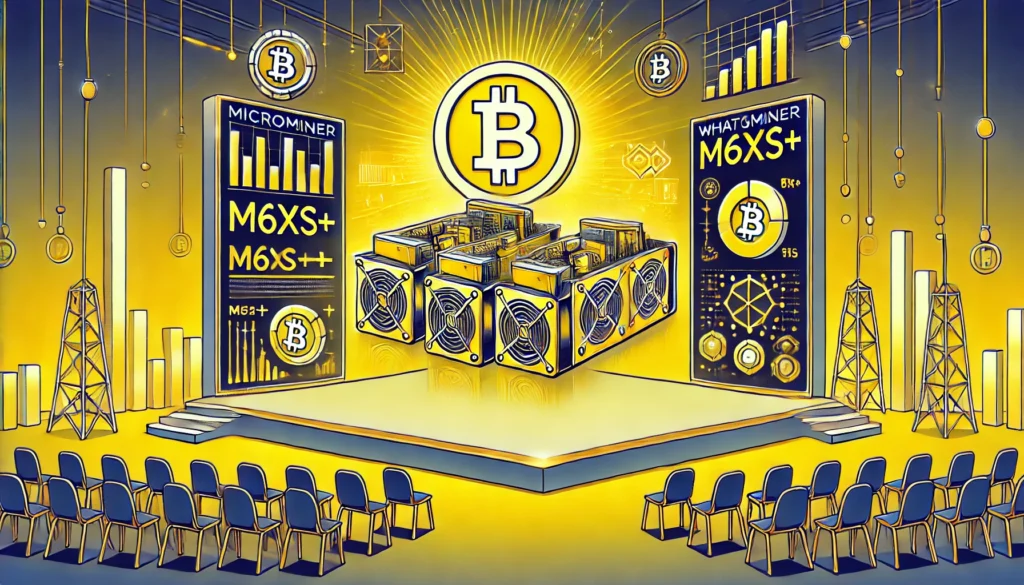 190 ~ 450 Th: MicroBT Unveils New WhatsMiner M6XS+ Series at Bitcoin 2024 Conference